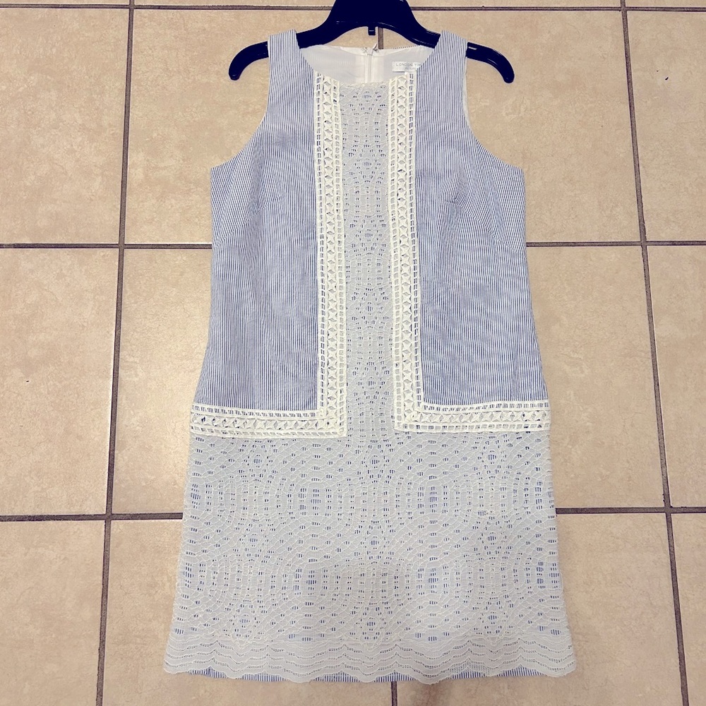 🌺EUC London Times petite dress size 4P